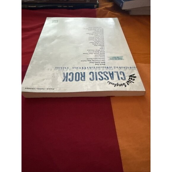 Classic Rock Value Songbooks Series Piano Vocal Chords Sheet Music PB. Brand New - Picture 7 of 7